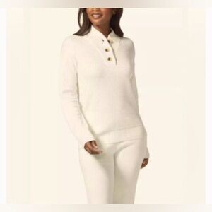 Tommy John Women’s Adaptable Knit Button Henley Top/Sweater | NEW/NWT!🩷